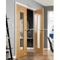 Turkish Manufacured Double Leaf, Glazed Veneer Door